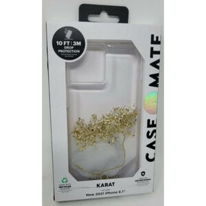 Case-Mate Karat Marble Case for Apple iPhone 13 6.1"